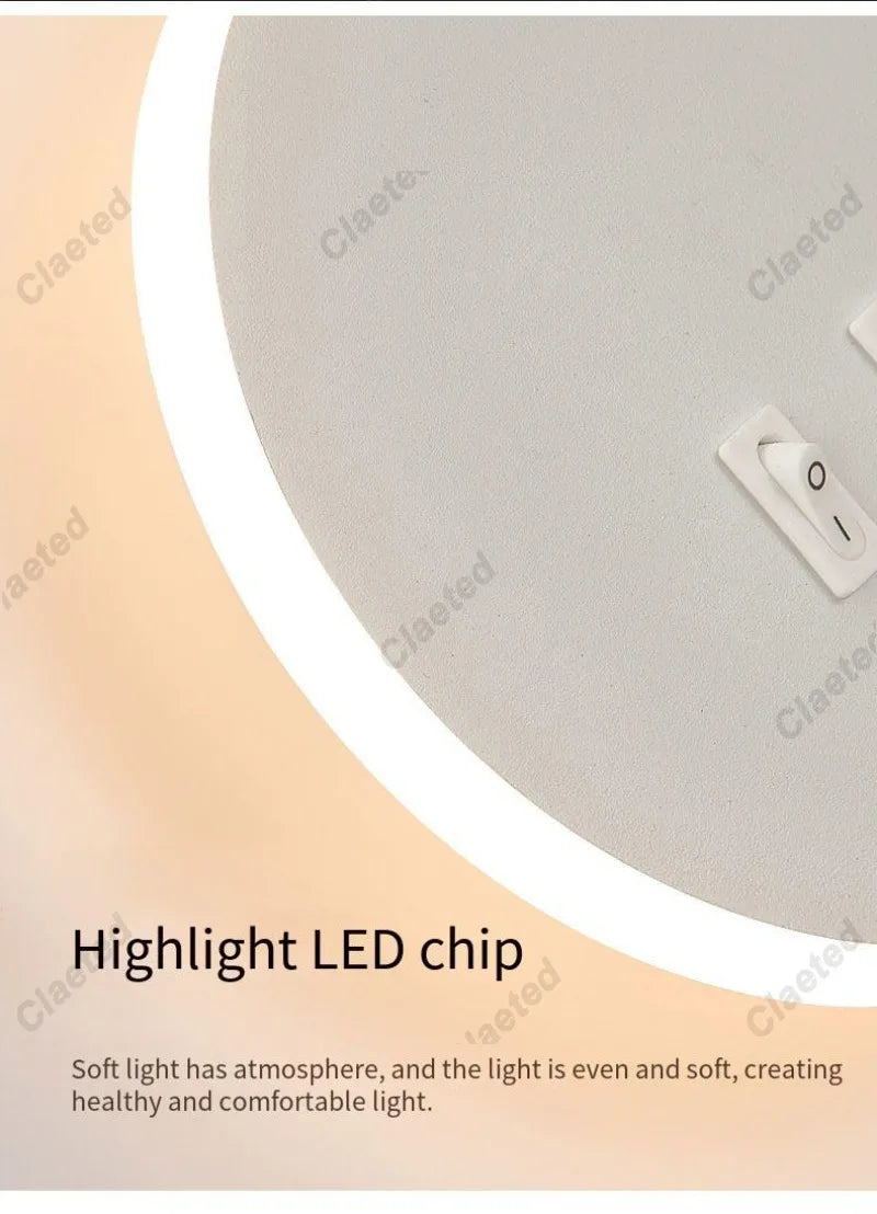 LED Flexible Gooseneck Wall Lamp USB with Switch Adjustable