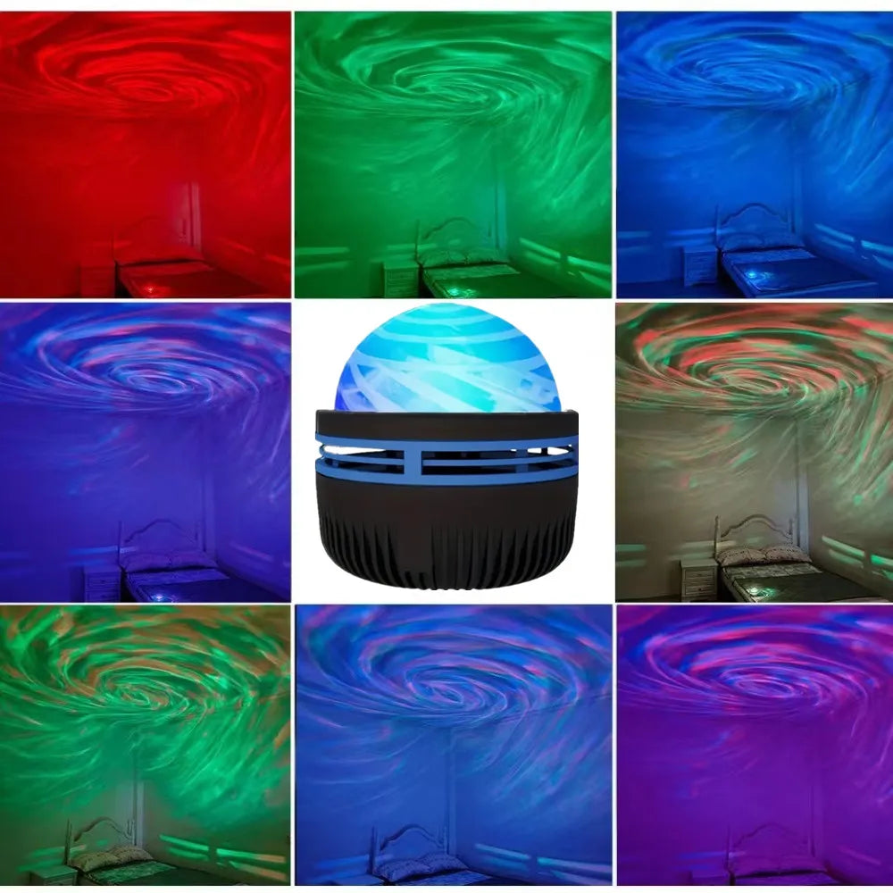 LED Galaxy Projector Light Colorful Galaxy Sky ProjectorUSB Powered Night Light