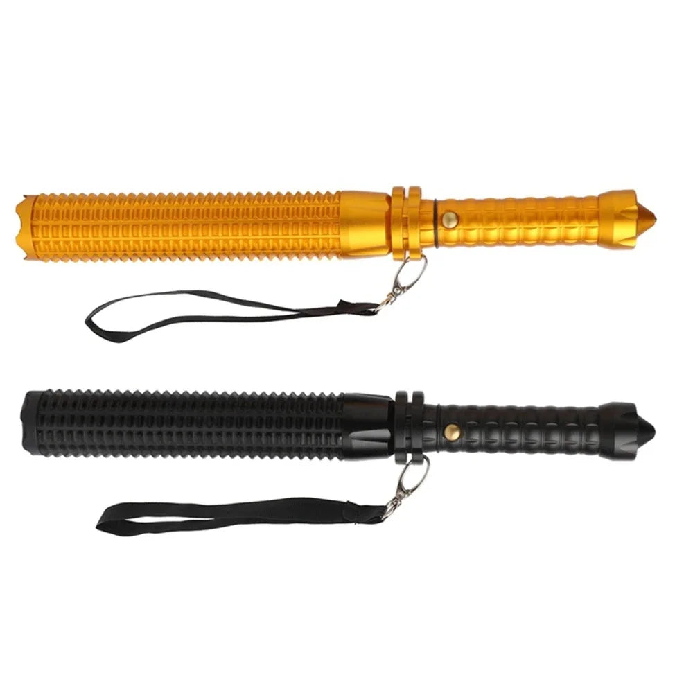 Baseball Bat LED Flashlight AluminumAlloy Focusable Zoomable Super Bright