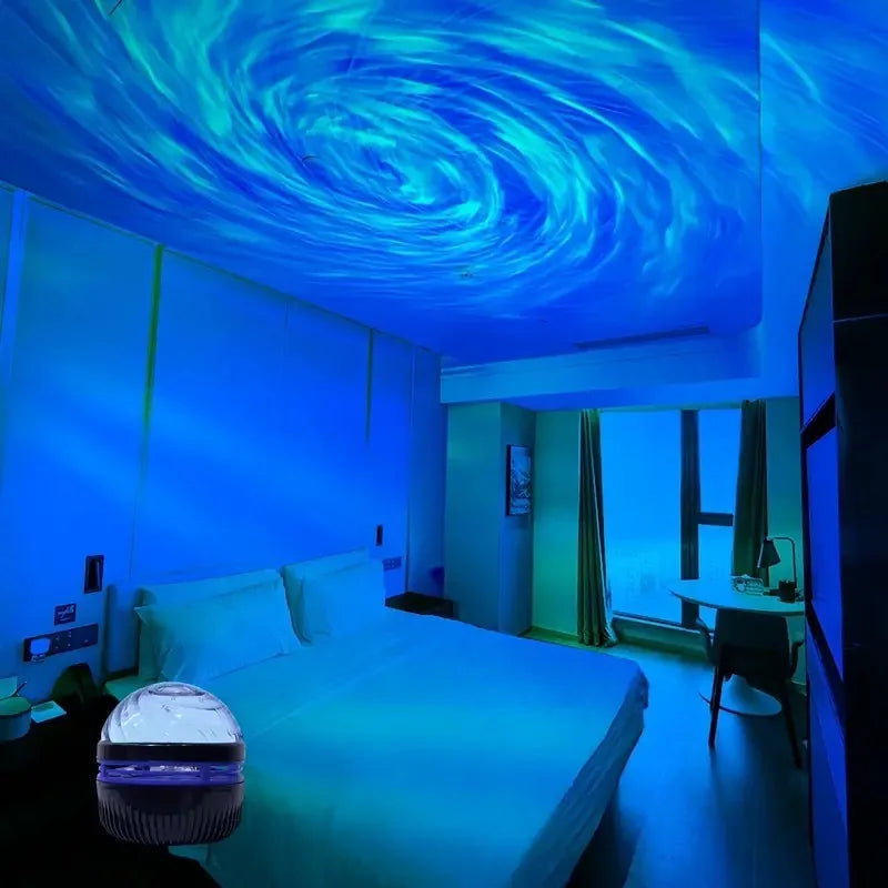 LED Galaxy Projector Light Colorful Galaxy Sky ProjectorUSB Powered Night Light