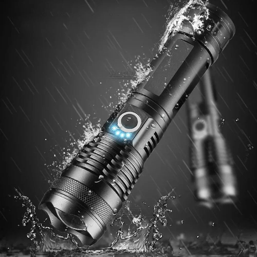 Rechargeable LED Flashlights 990000 Lumens Super Bright Portable Flashlights