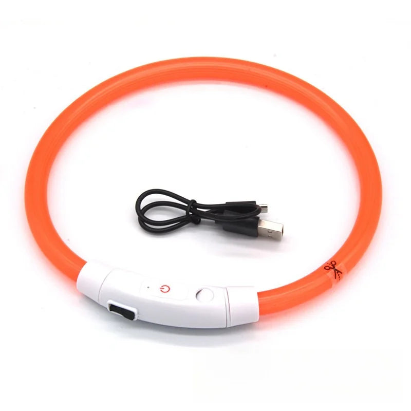 Led Dog Collar USB Rechargeable Pet Dog Night