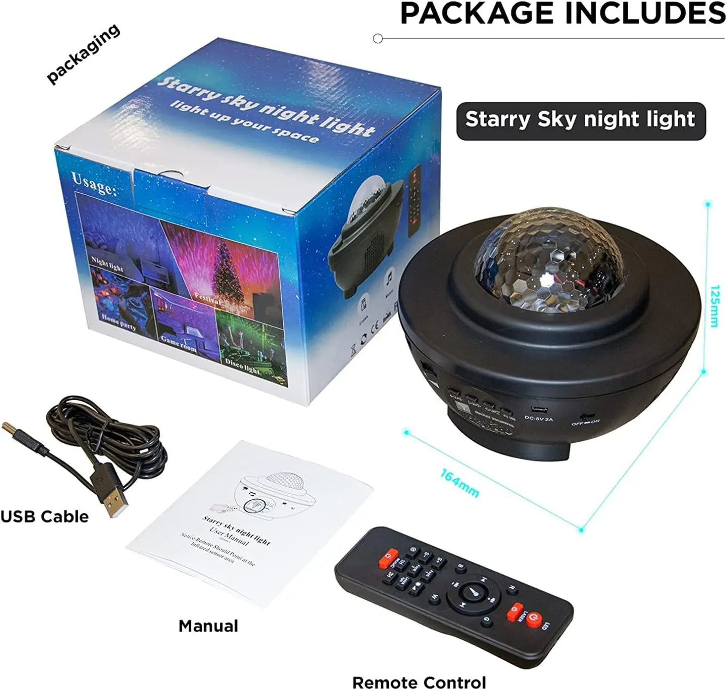 Galaxy Projector Star Projector Bluetooth Speakers Night