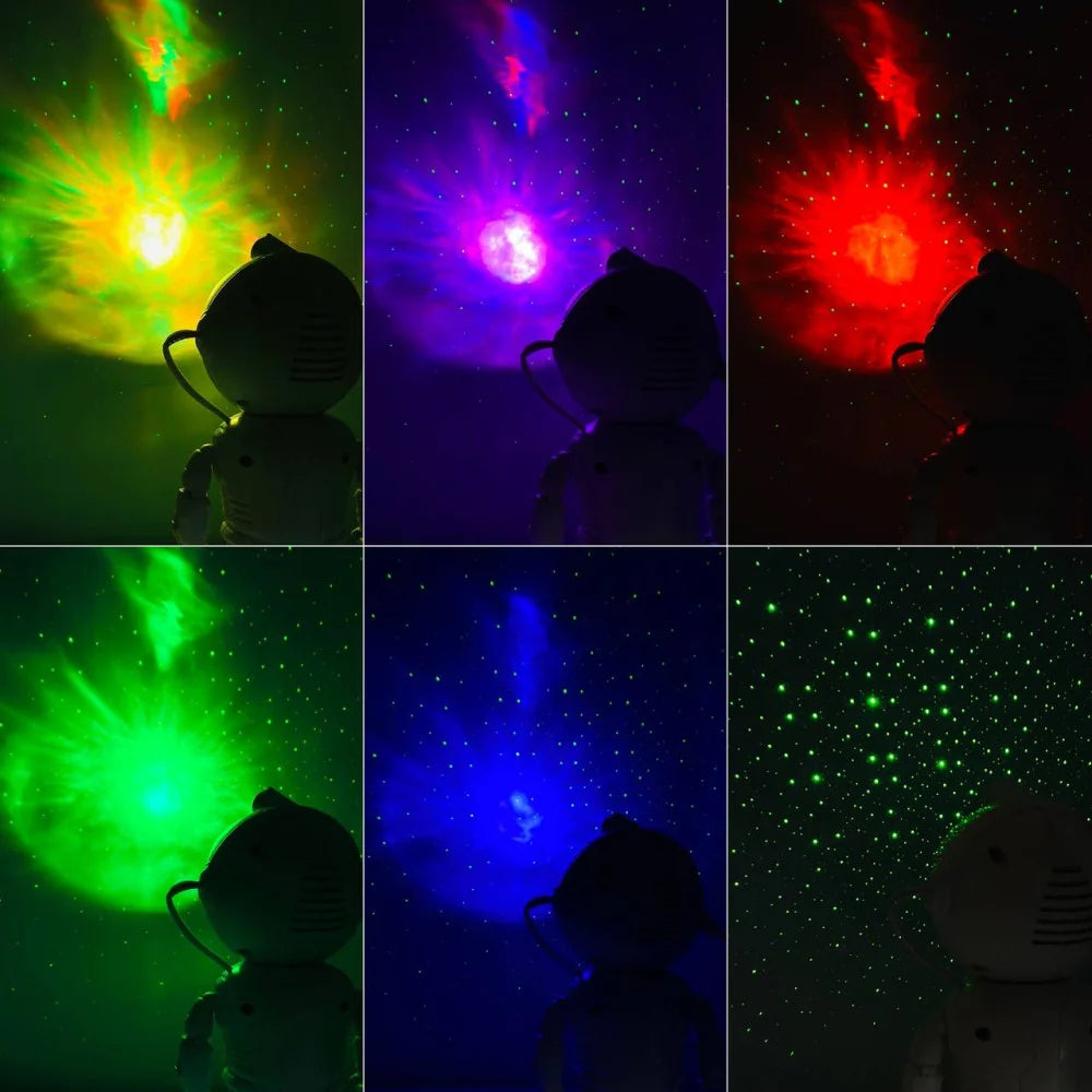 Galaxy Star Astronaut Projector Light Starry Sky Porjectors Lamp Decoration