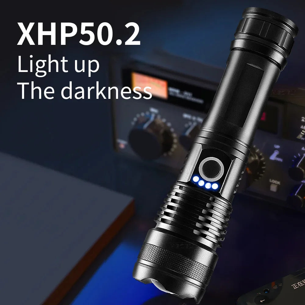 Rechargeable LED Flashlights 990000 Lumens Super Bright Portable Flashlights