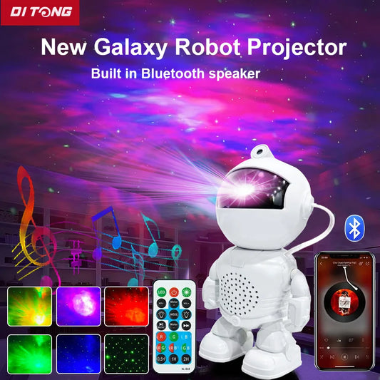 Galaxy Star Astronaut Projector Light Starry Sky Porjectors Lamp Decoration